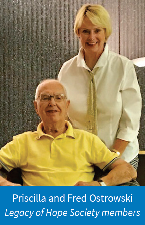 Priscilla and Fred Ostrowski